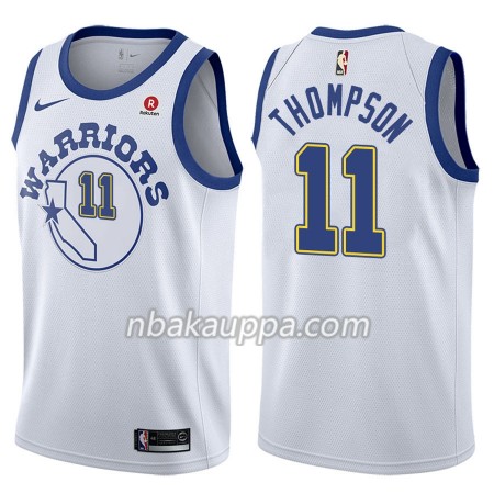 Golden State Warriors Klay Thompson 11 Nike 2017-18 Hardwood Classics Valkoinen Pelipaidat Swingman - Miesten